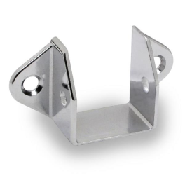 HEADRAIL 1-1/4'' WALL BRACKET-CHR 1.43''