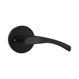 Door Lever Florence Privacy Black Matte