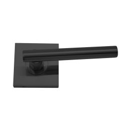 Door Lever Sienna Privacy Black Matte