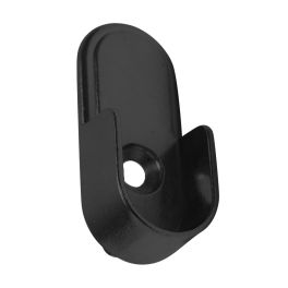 Matte Black Oval Tube Support W/5mm Dowels