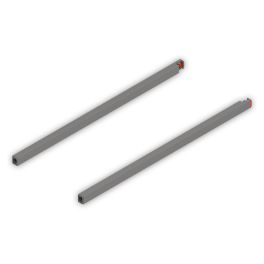 MERIVOBOX longside gallery rail, NL=500 mm, right+left
