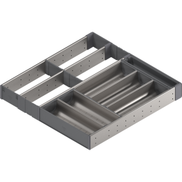 ORGA-LINE for TANDEM drawer runners Cutlery sets 21'' Nickel
