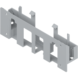 SERVO-DRIVE power supply wall mounting bracket, Panel attachment