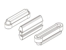 BOX OF 100 PERMANENT OVVO CONNECTORS 1240