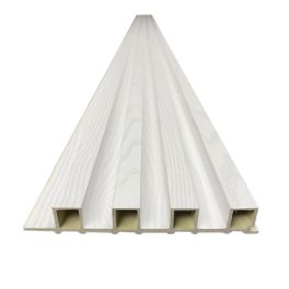 WOOD PANEL PVC WHITE 1/8 9.5 FT x 6.29 Inch