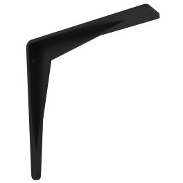 Chevron Countertop Support Bracket - 10x2x10 - Flat Black | Federal Brace