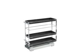 CHROME BASE ORGANIZER 7 1/8X221/2 X191/4