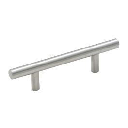 Amerock Bar Pulls 3(76) Inch Center to Center Handle Cabinet Pull Sterling Nickel