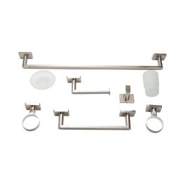 Brushed Nickel Bathroom Accessories