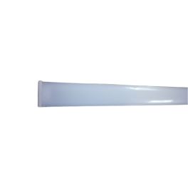 ALUMINUM PROFILE MILKY COVER 3.3' (39") WITH LIPS