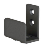 Barn door C guide, matte black