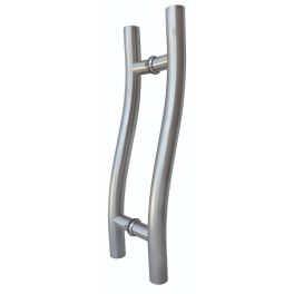 Push Pull Door Handle Polished Chrome (32x300x450x1.0mm)