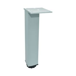 FURNITURE LEG SQUARE 4" ALUMINUM