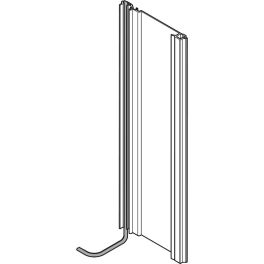 SERVO-DRIVE bracket profile vertical, length=720 mm, ICH=730-739 mm, with cable (overlay top 800 mm), aluminum