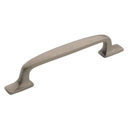 Amerock Highland Ridge 5-1/16(128) Inch Center to Center Handle Cabinet Pull Aged Pewter