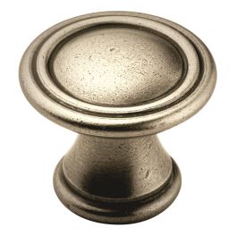 Amerock Vasari™ 1-3/16(30) Inch Lenght Cabinet Knob Antique Nickel