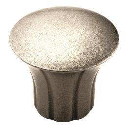 Amerock Vasari™ 1-5/16(33) Inch Lenght Cabinet Knob Antique Nickel