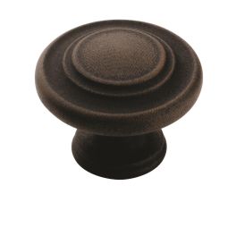 Amerock Inspirations™ 1-5/16(33) Inch Lenght Cabinet Knob Antique Rust