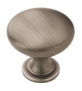 Amerock Edona 1-1/4(32) Inch Lenght Cabinet Knob Antique Silver