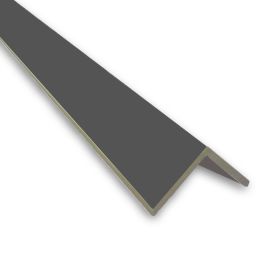 CORNER WALL PANEL 1"X1"X 9FT - DARK GREY