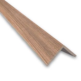 CORNER WALL PANEL 1"X1"X 9FT - WALNUT