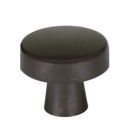 Amerock Blackrock 1-5/16(33) Inch Lenght Cabinet Knob Black Bronze