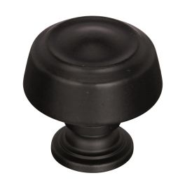 Amerock Kane™ 1-3/16(30) Inch Lenght Cabinet Knob Black Bronze