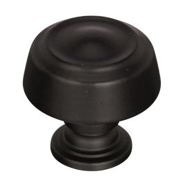 Amerock Kane™ 1-3/16(30) Inch Lenght Cabinet Knob Black Bronze