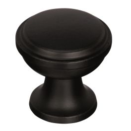 Amerock Westerly™ 1-3/16(30) Inch Lenght Cabinet Knob Black Bronze