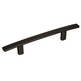 Amerock Cyprus™ 3-3/4(96) Inch Center to Center Handle Cabinet Pull Black Bronze