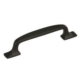 Amerock Highland Ridge 3-3/4(96) Inch Center to Center Handle Cabinet Pull Black Bronze