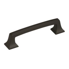 Amerock Mulholland™ 3-3/4(96) Inch Center to Center Handle Cabinet Pull Black Bronze