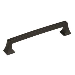 Amerock Mulholland™ 6-5/16(160) Inch Center to Center Handle Cabinet Pull Black Bronze