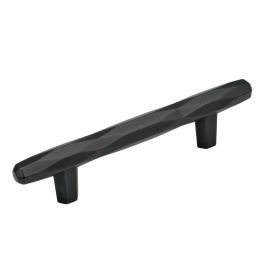 Amerock St. Vincent 3-3/4(96) Inch Center to Center Handle Cabinet Pull Black Bronze