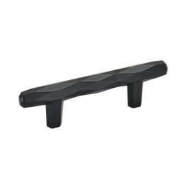 Amerock St. Vincent 3(76) Inch Center to Center Handle Cabinet Pulls Black Bronze