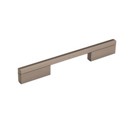 Amerock Separa 6-5/16(160) Inch Center to Center Handle Cabinet Pull Black Brushed Nickel