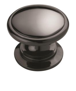 Amerock Ravino 1-1/4(32) Inch Lenght Cabinet Knob Black Nickel