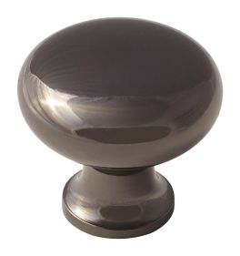 Amerock The Anniversary Collection™ 1-3/16(30) Inch Lenght Cabinet Knob Black Nickel