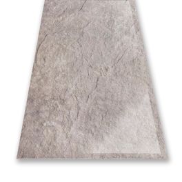 PVC WALL PANEL DECORATIVE MARBLE SHEET 3.9 X 8 FT - STONE GREY