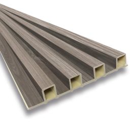 PVC WALL PANEL 6.8 X 9 FT  - GRAY OAK