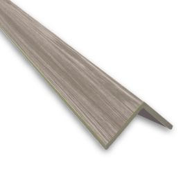 CORNER WALL PANEL 1"X1"X 9FT - GRAY OAK