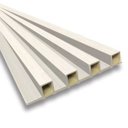 PVC WALL PANEL 6.8 X 9 FT  -IVORY WHITE