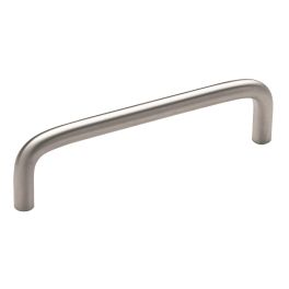 Amerock Brass Wire Pulls 4(102) Inch Center to Center Handle Cabinet Pull Brushed Chrome