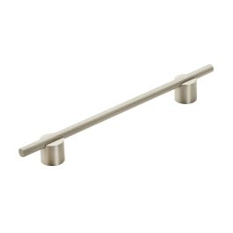 Amerock Transcendent 7-9/16(192) Inch Center to Center Handle Cabinet Pull Silver Champagne