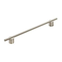 Amerock Transcendent 10-1/16(256) Inch Center to Center Handle Cabinet Pull Silver Champagne