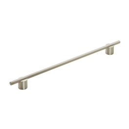 Amerock Transcendent 12-5/8(320) Inch Center to Center Handle Cabinet Pull Silver Champagne