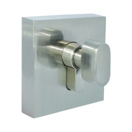 Square Deadbolt Satin Nickel