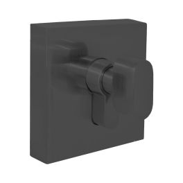 DEAD BOLT SQUARE BLACK MATTE