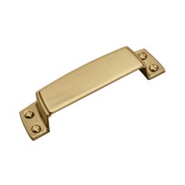 Amerock Highland Ridge 3-1/2(89) Inch Center to Center Handle Cabinet Cup Pulls Champagne Bronze