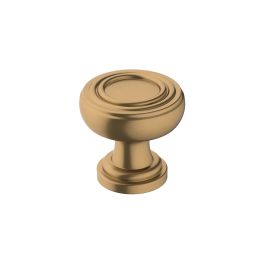 Amerock Ville 1-1/8(29) Inch Lenght Cabinet Knob Champagne Bronze